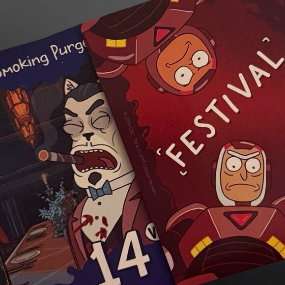 Rick and Morty Look Who's Purging Now Card Game 2-4 Players Ages 17+ - Picture 5 of 5